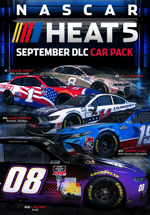 NASCAR Heat 5 - September DLC Pack - Cover / Packshot