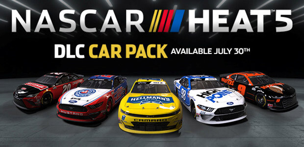 NASCAR Heat 5 - July DLC Pack - Cover / Packshot
