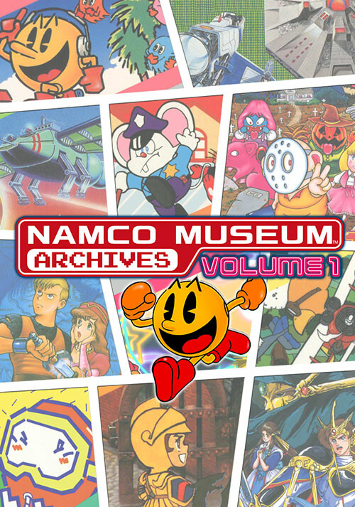 Namco Museum Archives Vol 1 - Cover / Packshot