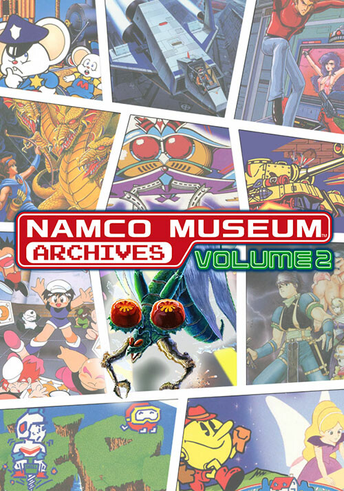 Namco Museum Archives Vol 2 - Cover / Packshot