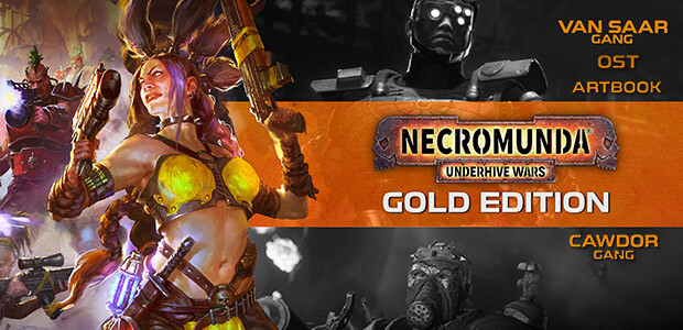 Necromunda: Underhive Wars - Gold Edition - Cover / Packshot