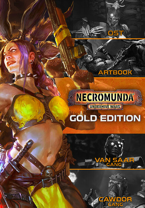 Necromunda: Underhive Wars - Gold Edition - Cover / Packshot
