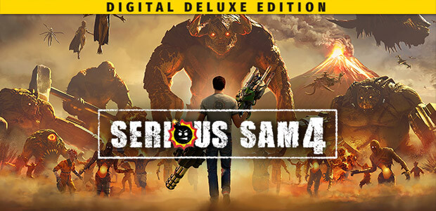 Serious Sam 4 Deluxe Edition - Cover / Packshot