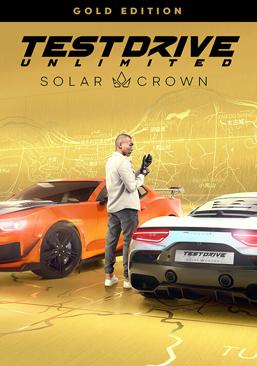Test Drive Unlimited Solar Crown - Gold Edition - Cover / Packshot