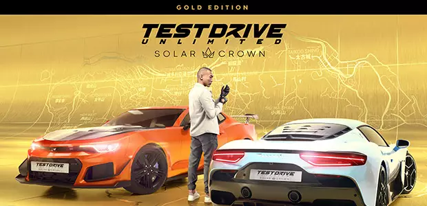 Test Drive Unlimited Solar Crown - Gold Edition - Cover / Packshot