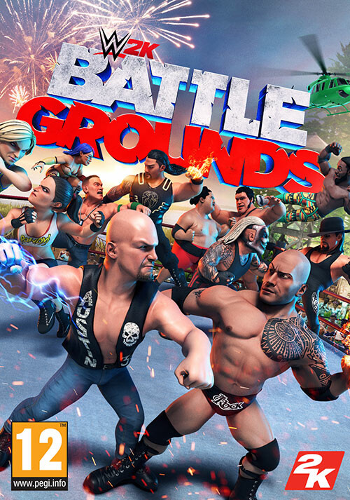 WWE 2K Battlegrounds - Cover / Packshot