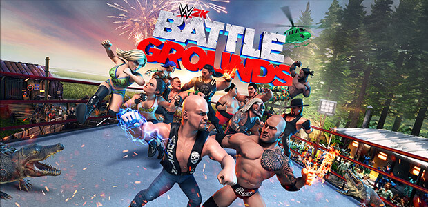 WWE 2K Battlegrounds - Cover / Packshot
