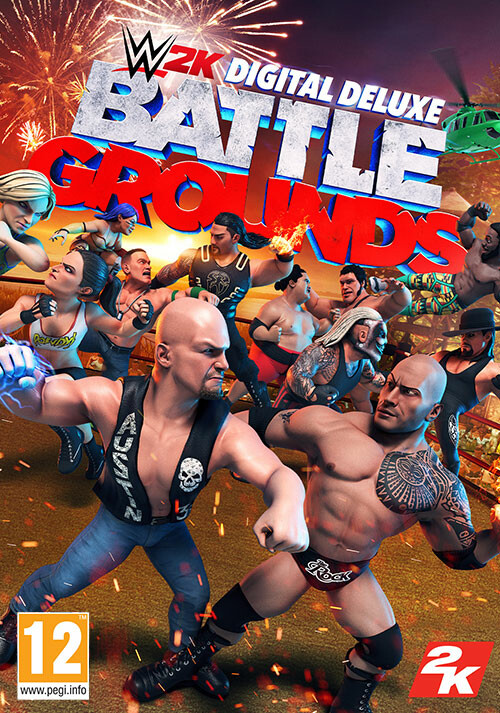 WWE 2K Battlegrounds - Digital Deluxe Edition - Cover / Packshot