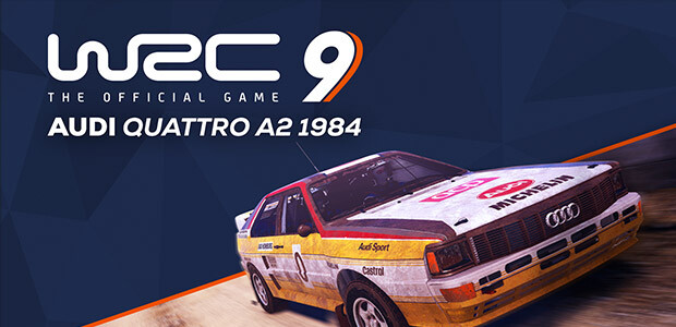 WRC 9 - Audi Quattro - Cover / Packshot