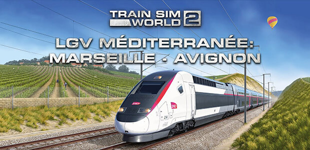 Train Sim World 2: LGV Méditerranée: Marseille - Avignon Route Add-On - Cover / Packshot