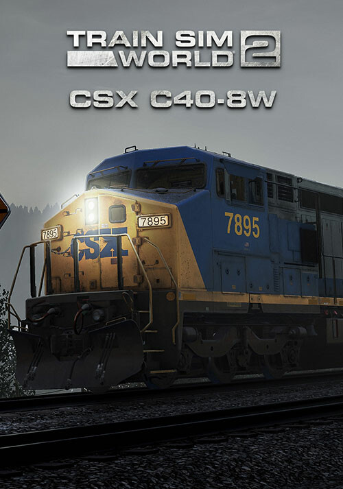 Train Sim World 2: CSX C40-8W Loco Add-On - Cover / Packshot