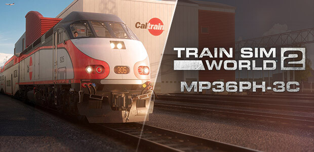 Train Sim World 2: Caltrain MP36PH-3C 'Baby Bullet' Loco Add-On - Cover / Packshot