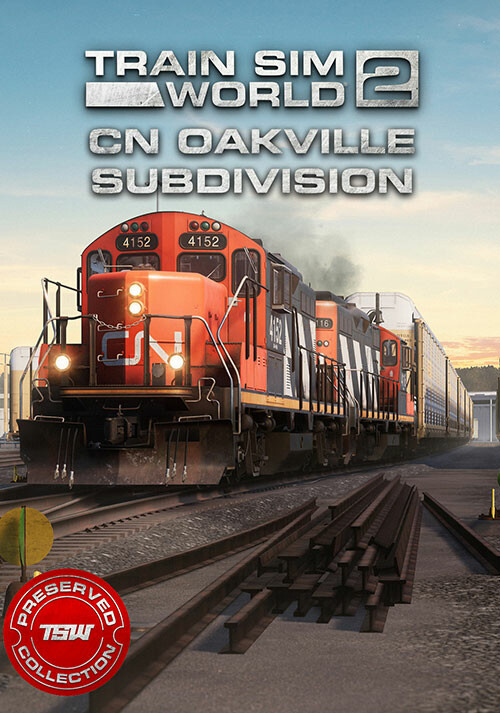 Train Sim World 2: Canadian National Oakville Subdivision: Hamilton - Oakville Route Add-On - Cover / Packshot