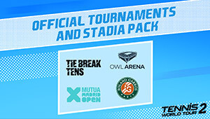 Tennis World Tour 2 Official Tournaments and Stadia Pack