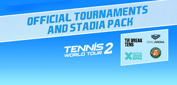 Tennis World Tour 2 Official Tournaments and Stadia Pack - Cover / Packshot