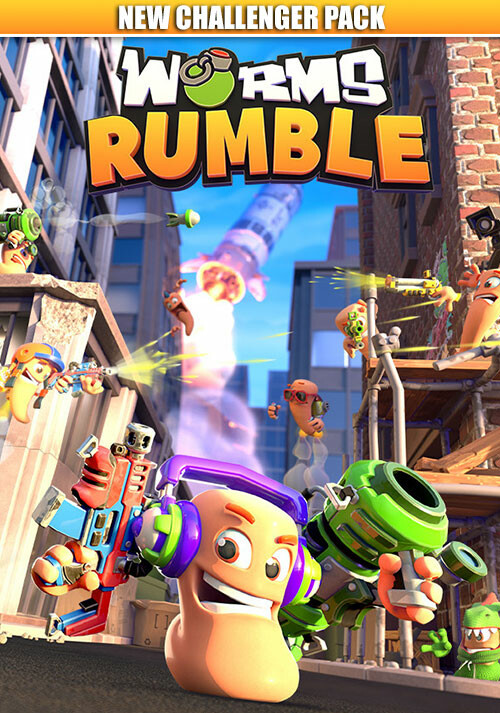 Worms Rumble - New Challenger Pack - Cover / Packshot