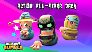 Worms Rumble - Action All-Stars Pack