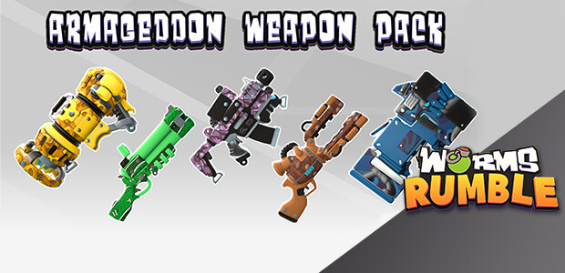 Worms Rumble: Armageddon Weapon Skin Pack - Cover / Packshot