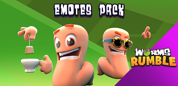 Worms Rumble: Emote Pack - Cover / Packshot