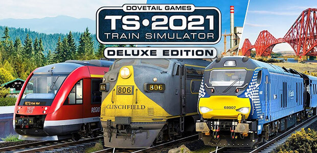 Train Simulator 2021 - Deluxe Edition - Cover / Packshot