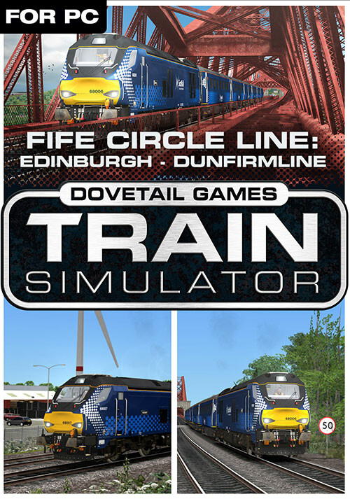 Train Simulator: Fife Circle Line: Edinburgh - Dunfermline Route Add-On - Cover / Packshot