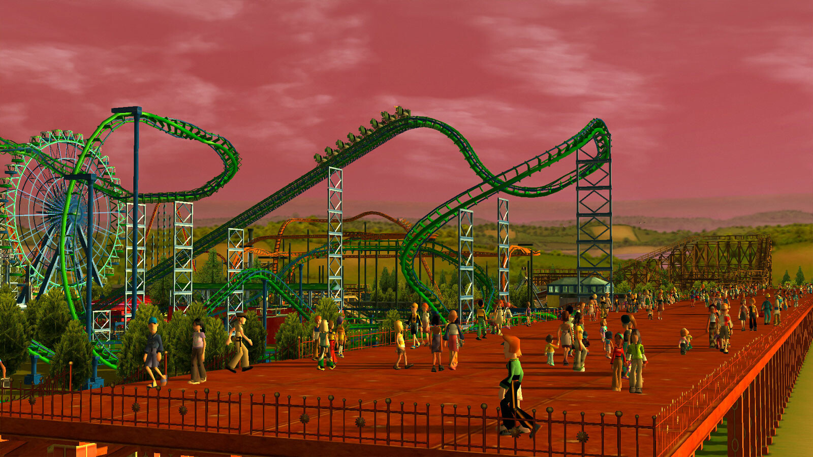 Roller Coaster Tycoon 3 Platinum para Windows e Mac em português