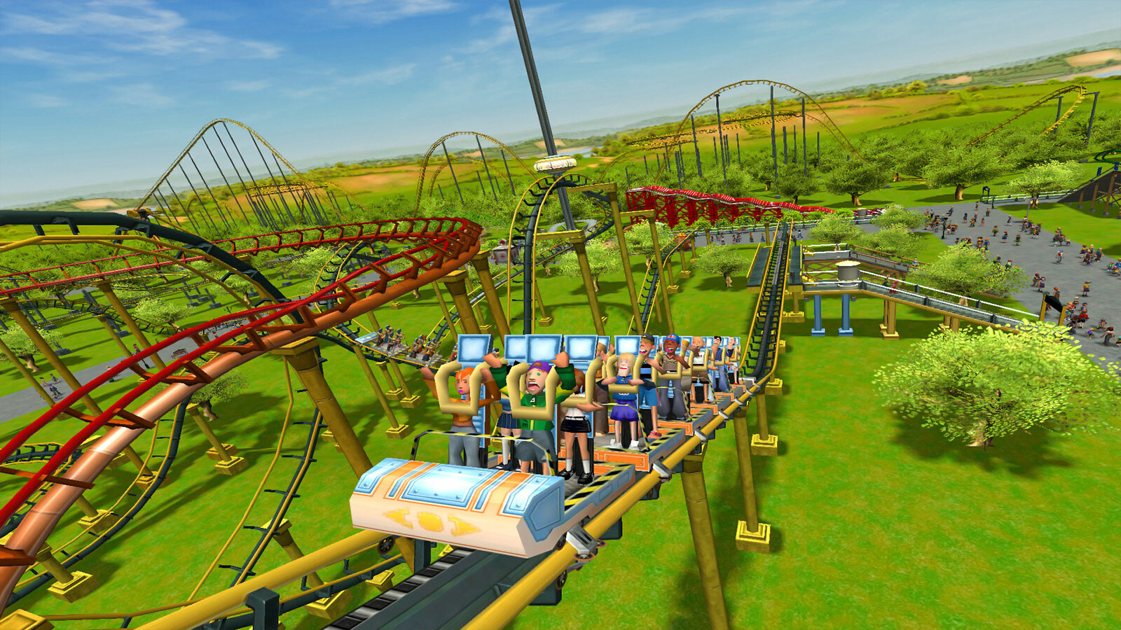 RollerCoaster Tycoon 3 Deluxe Edition (Europe) : Free Download