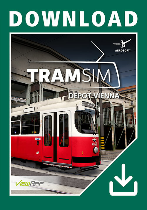 TramSim DLC Tram-Depot Vienna - Cover / Packshot