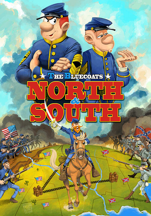 The Bluecoats: North & South - Cover / Packshot