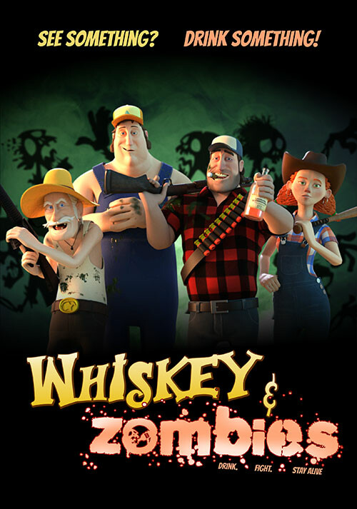 Whiskey & Zombies: The Great Southern Zombie Escape - Cover / Packshot
