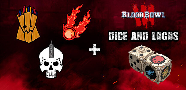 Blood Bowl 3 - Dice and Team Logos Pack - Cover / Packshot