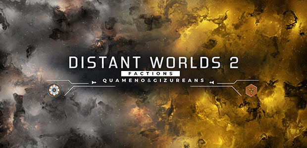 Distant Worlds 2: Factions - Quameno and Gizureans - Cover / Packshot