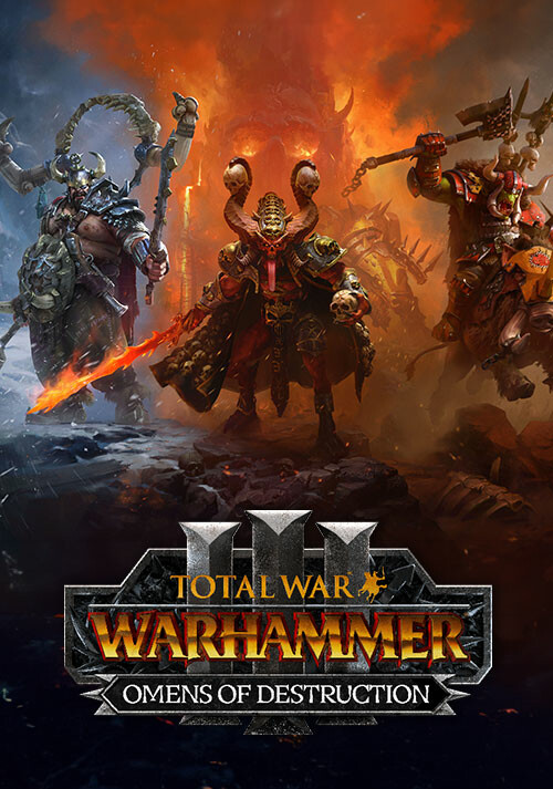 Total War: WARHAMMER III - Omens of Destruction - Cover / Packshot