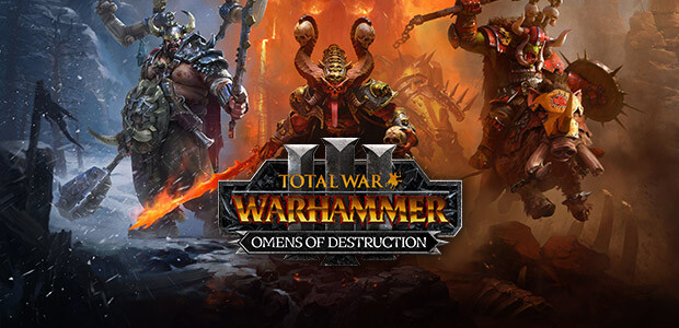 Total War: WARHAMMER III - Omens of Destruction - Cover / Packshot