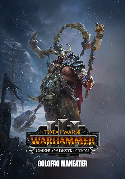 Total War: WARHAMMER III - Golgfag - Omens of Destruction - Cover / Packshot