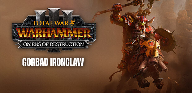 Total War: WARHAMMER III - Gorbad - Omens of Destruction - Cover / Packshot