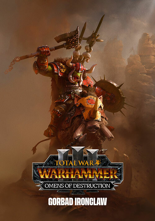 Total War: WARHAMMER III - Gorbad - Omens of Destruction - Cover / Packshot