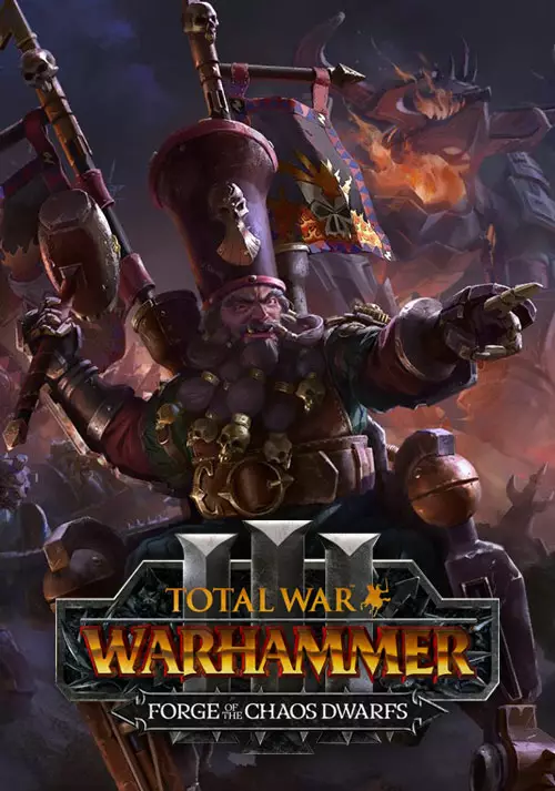 Total War: WARHAMMER III - Forge of the Chaos Dwarfs - Cover / Packshot