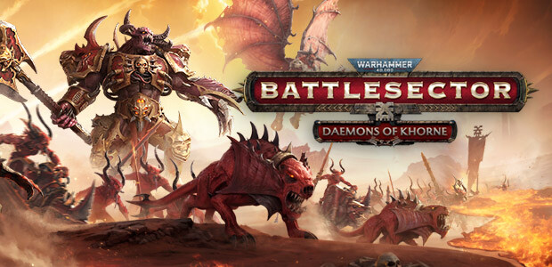 Warhammer 40,000: Battlesector - Daemons of Khorne - Cover / Packshot