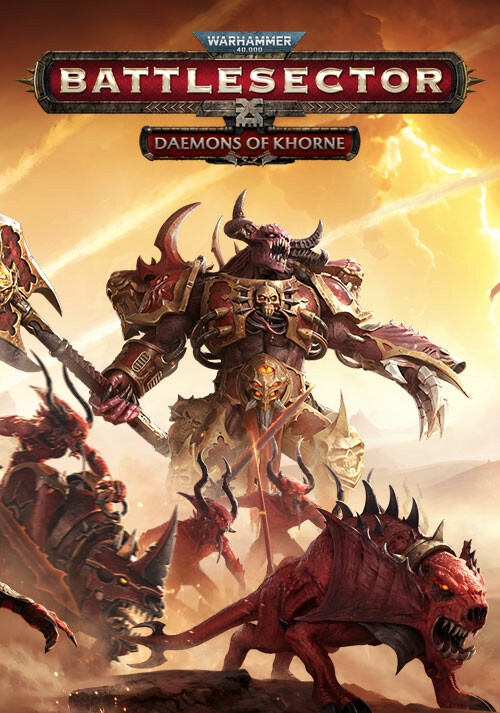 Warhammer 40,000: Battlesector - Daemons of Khorne (GOG) - Cover / Packshot