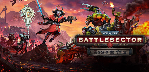 Warhammer 40,000: Battlesector - Deeds of the Fallen - Cover / Packshot