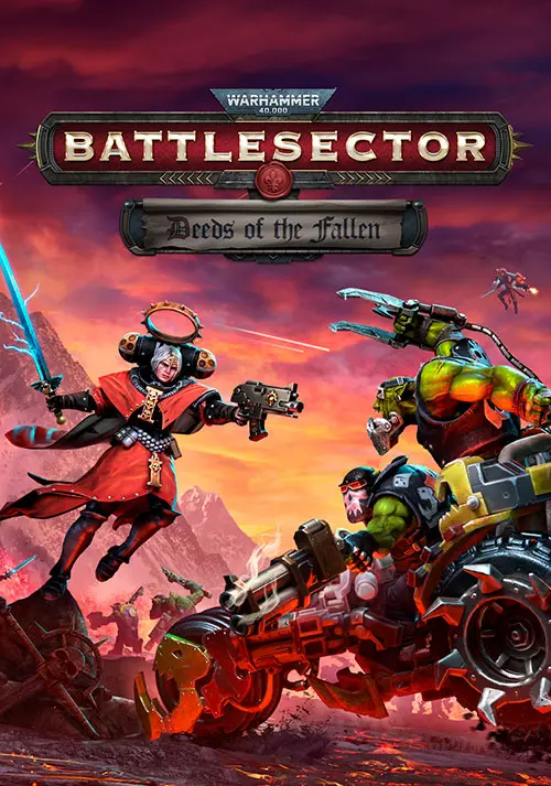Warhammer 40,000: Battlesector - Deeds of the Fallen - Cover / Packshot