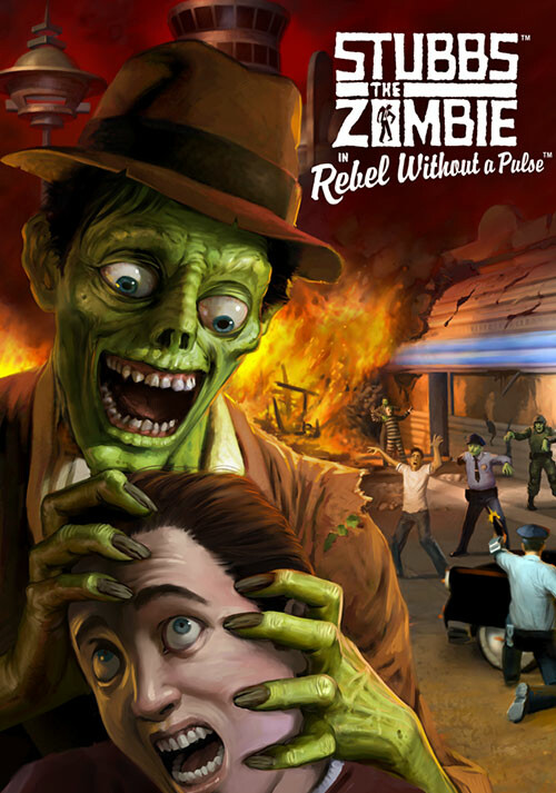 Stubbs the Zombie in Rebel Without a Pulse - Cover / Packshot