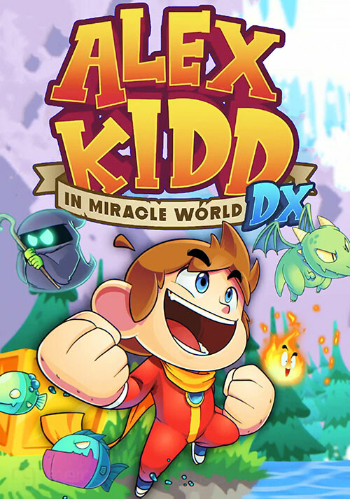 Alex Kidd in Miracle World DX - Cover / Packshot