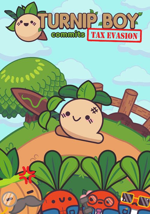 Turnip Boy Commits Tax Evasion - Cover / Packshot
