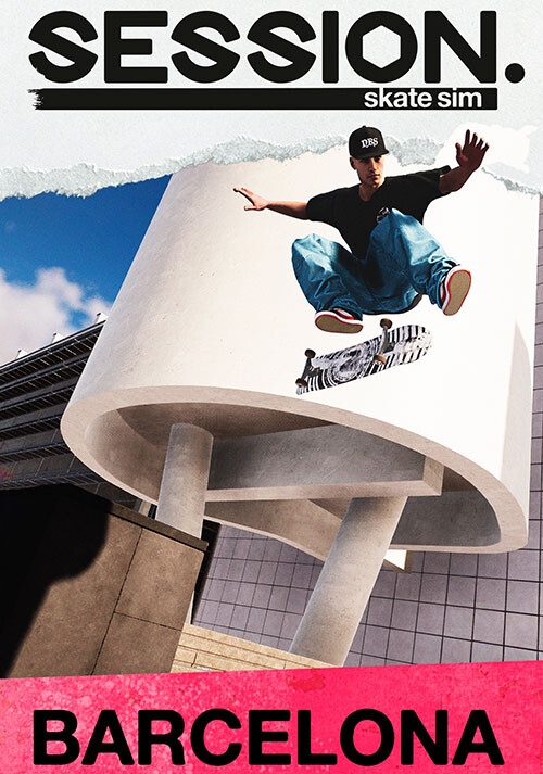 Session: Skate Sim - Barcelona - Cover / Packshot