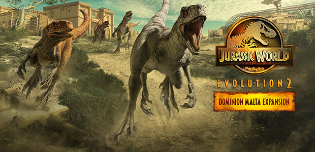Jurassic World Evolution 2: Dominion Malta Expansion - Cover / Packshot