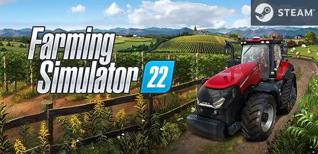 Farming Simulator 22 (Steam) - Cover / Packshot