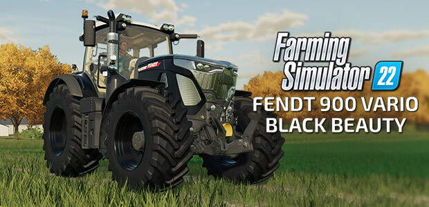 Farming Simulator 22 - Fendt 900 Vario Black Beauty (Steam) - Cover / Packshot