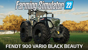 Farming Simulator 22 - Fendt 900 Vario Black Beauty